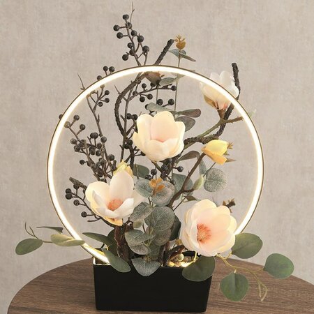 LED Floral Lamp