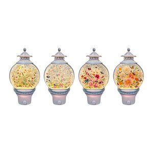 LED Floral Plug-In 19cm 4 Assorted