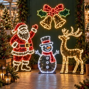Light-up silhouettes