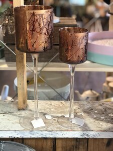 Long Stem Tea-Light Holder Large