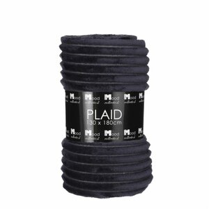 Lorens fleece plaid d. blue