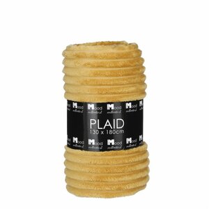 Lorens fleece plaid yellow