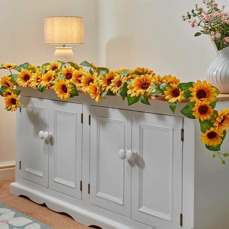 Luxury Sunflower Garland - 176cm