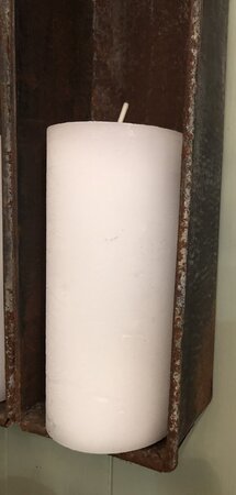 Macon rustic Pillar Candle 60 h