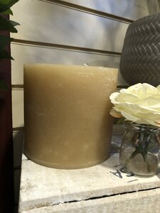 Macon rustic Pillar Candle 80 h