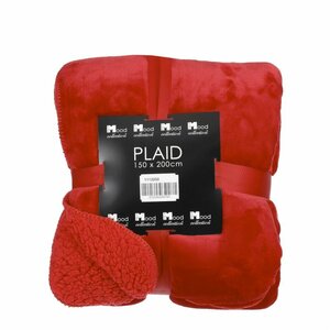 Mardy fleece plaid red