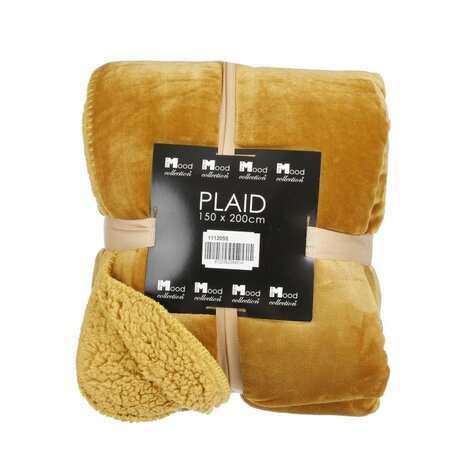 Mardy fleece plaid yellow