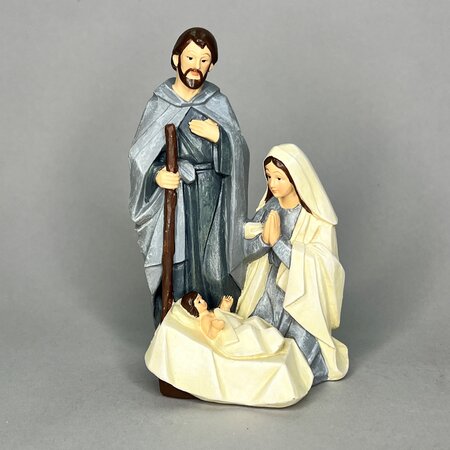 Mary, Joseph and Jesus 7.8x6x12.5cm