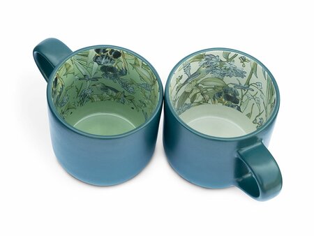 Mega Mug "Blue Garden"