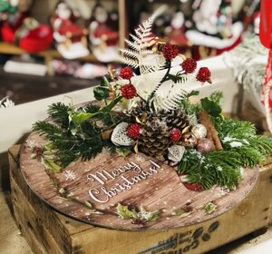 Merry Christmas Platter Arrangement - image 2