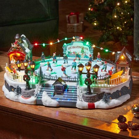 Merry Skaters!, SnowScene