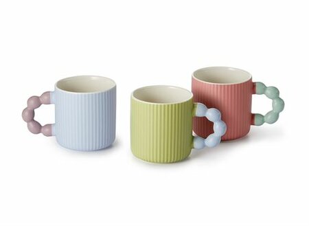 Mug "Joya" 3 assorted