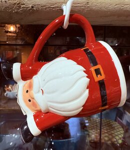 Mug, Santa or Snowman, upside down - image 1