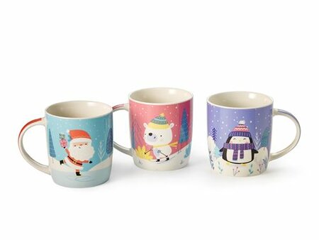 Mug "Xmas Amigo" 3 assorted