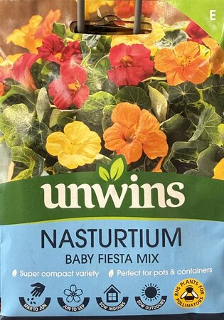 Nasturtium Baby Fiesta Mix - image 1