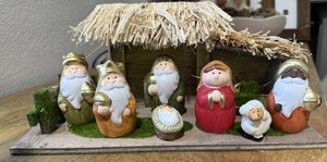 Nativity scene Yamun, LED