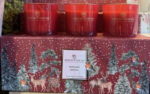 NOLLAIG SHONA CHRISTMAS CANDLE TRIO