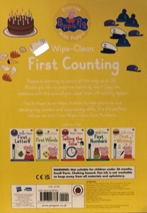 Peppa Pig Wipe Clean First Counting - image 2