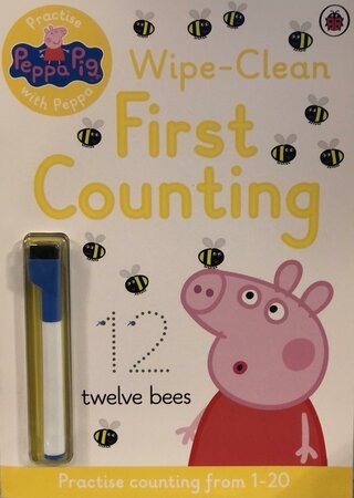 Peppa Pig Wipe Clean First Counting - image 1