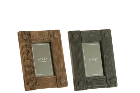 PHOTO FRAM NICK WO BR/BL L ASS2 (21.5x2.5x26.5cm)