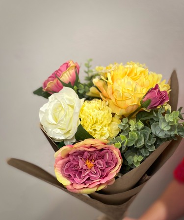 Pink Spring Everlasting Bouquet - image 2