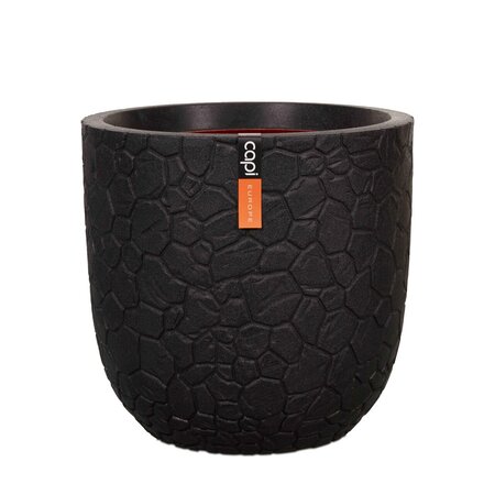 Planter ball Clay NL 35x34 black