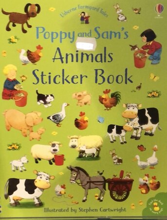 Poppy & Sam Animals Sticker Book - image 1