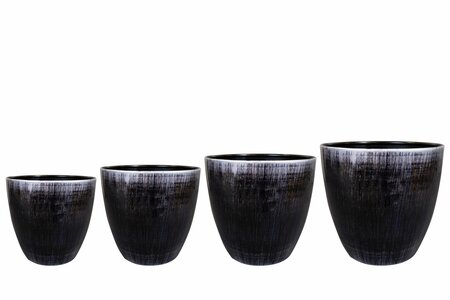 Pot Alisa silver D38 H35