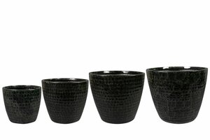 Pot Roan black D34 H30