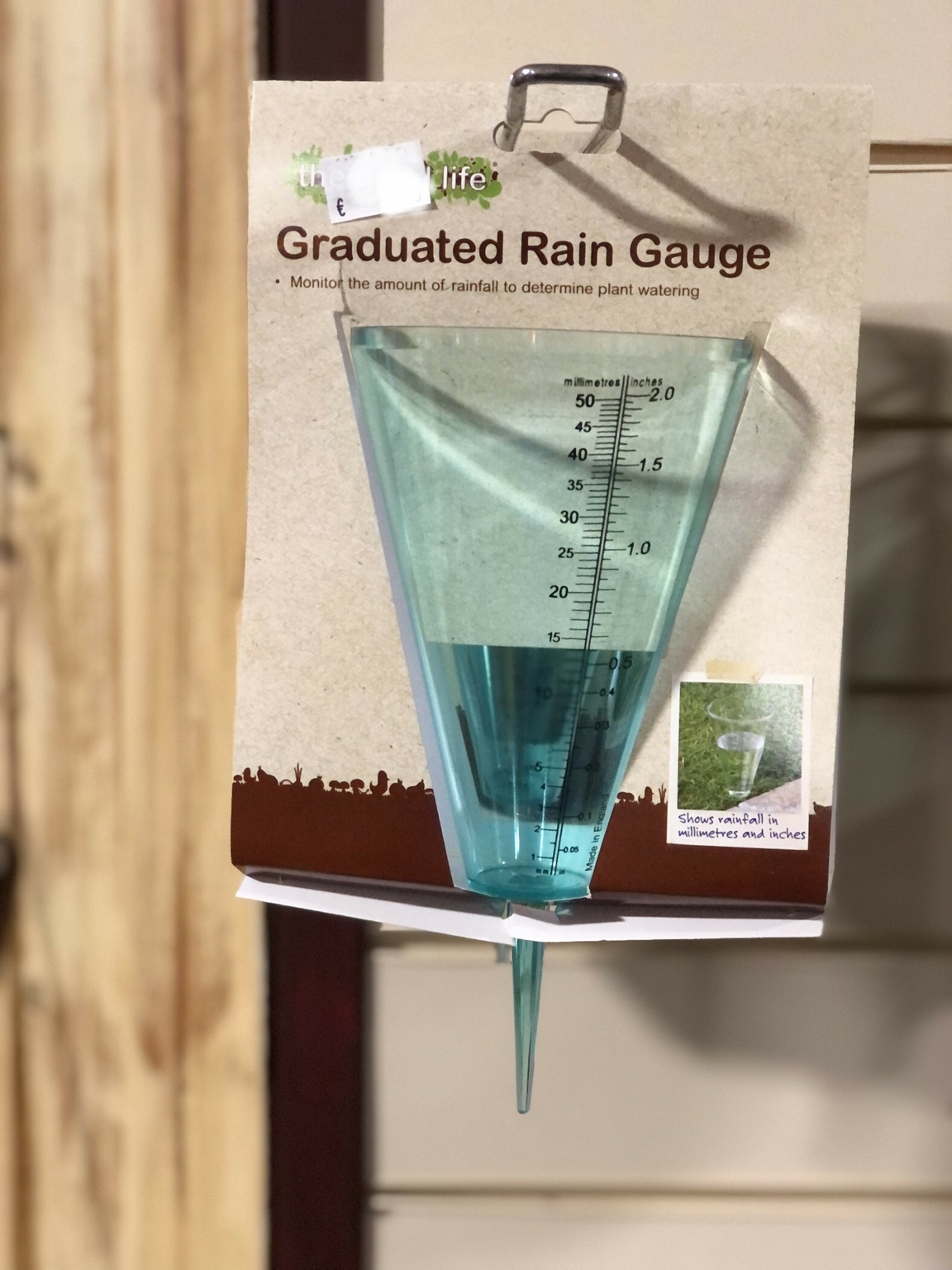Rain Gauge D and M Garden Centre