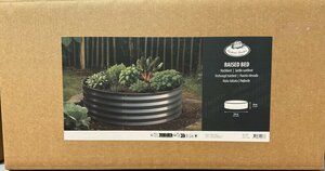 Raised bed ground round antracite