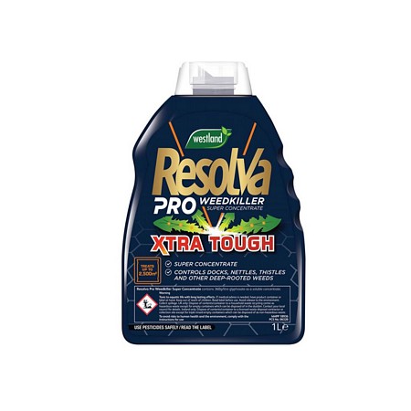 Resolva Pro Weedkiller Super Conc. Xtra Tough 1L