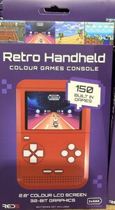 Retro Handheld Colour Games Console