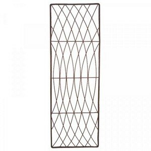 Rot-Proof Faux Willow Trellis - Rectangular Natural 1.2 x 0.45m