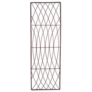 Rot-Proof Faux Willow Trellis - Rectangular Natural 1.8 x 0.6m