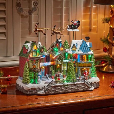 Santa's Flight!, SnowScene
