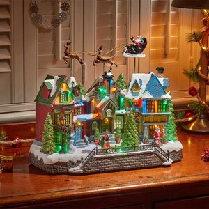 Santa's Flight!, SnowScene
