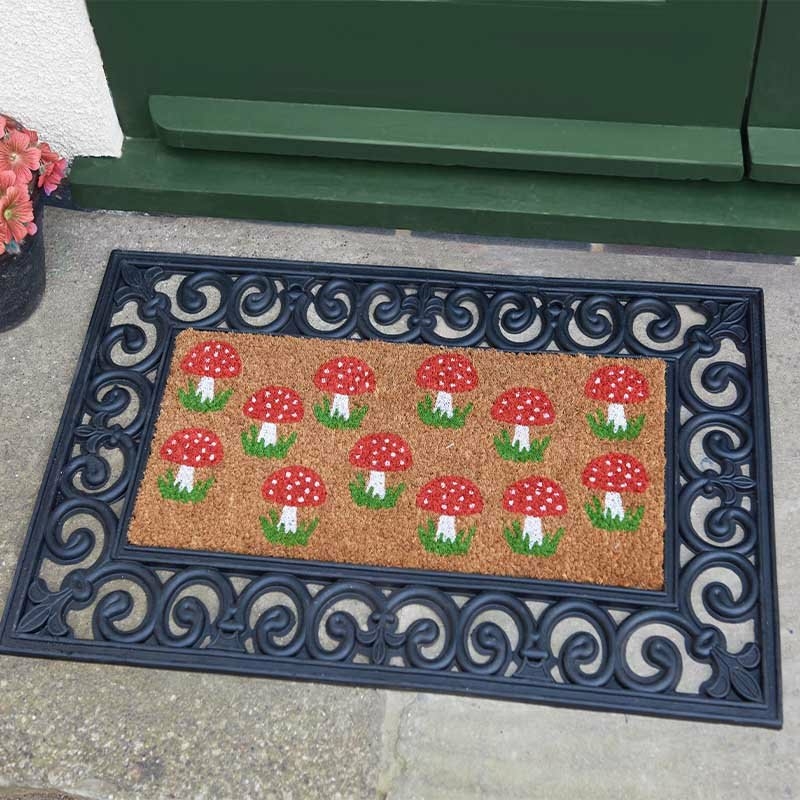 Shrooms! Decoir Insert Mat 23x53cm - D and M Garden Centre