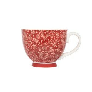 SIIP ABUNDANT NATURE MUG BERRIES RED