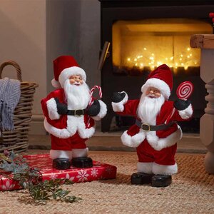 Singing & Dancing Santa, Mixed Case