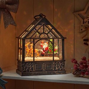 SnowSwirl Santa's Greenhouse