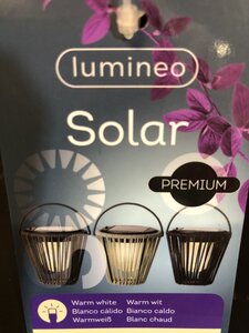 Solar balcony light