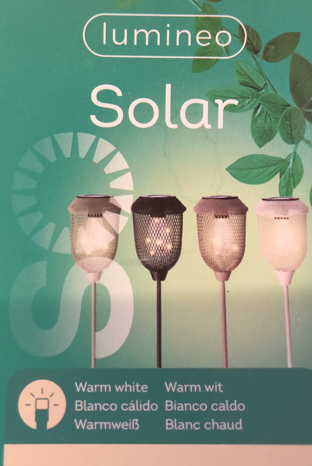 Lumineo solar stake shop light