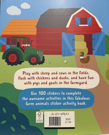 Sticker Book Farm Animals - image 2