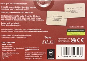 Taskmaster Card Game - image 2