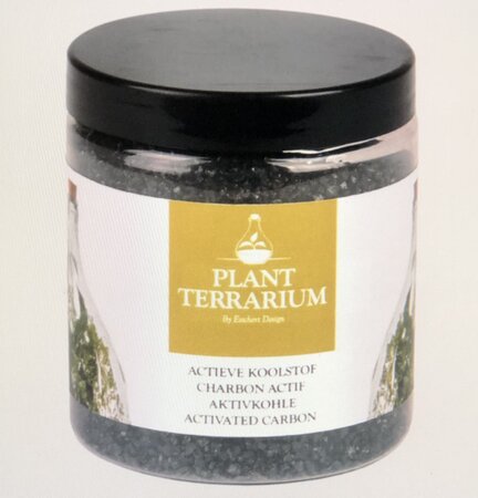 Terrarium activated carbon