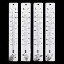 Thermometer farm animals b/w ass