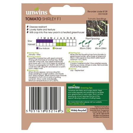 Tomato (Salad) Shirley F1 - image 2