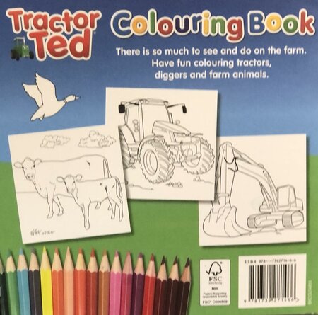 Tractor Ted Farm Fun Colouring Book - image 2