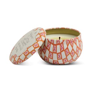 Tulip 2oz Printed Tin Candle - Cactus Flower